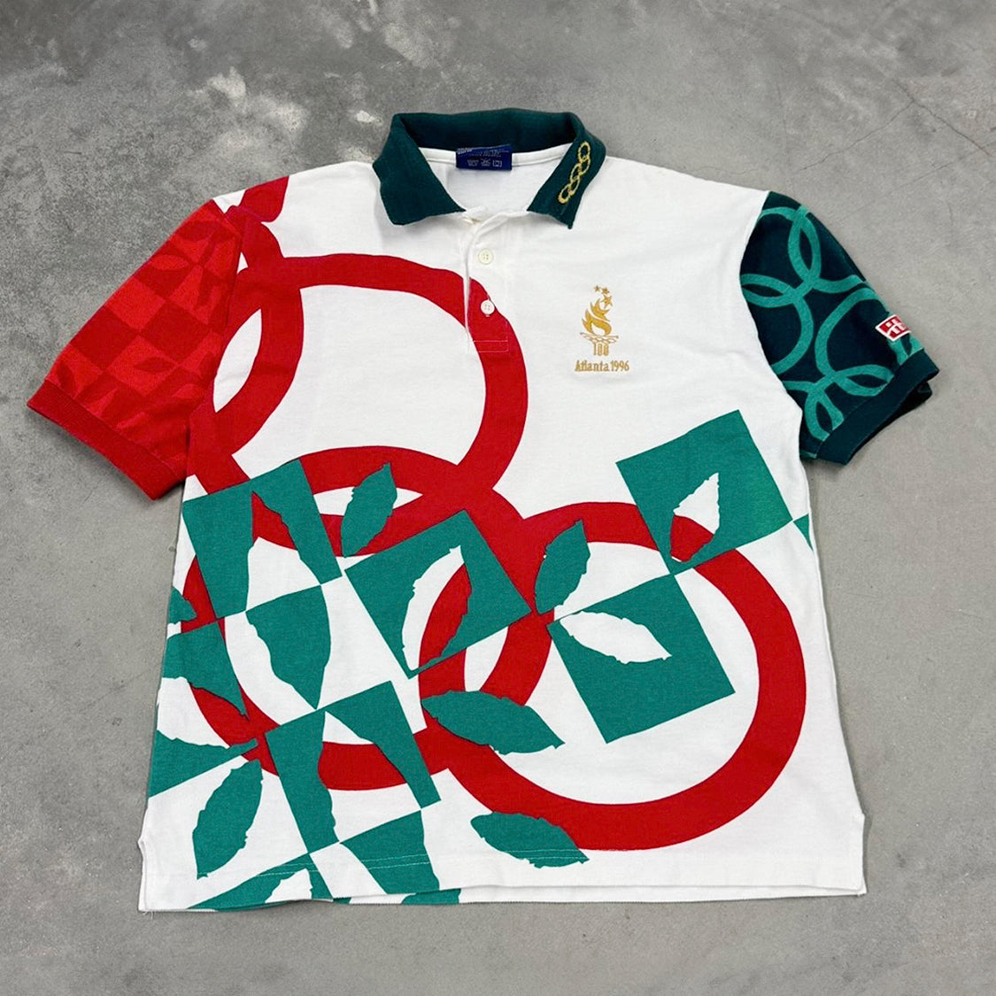 1997 Hanes Official Olympics Polos - Size M