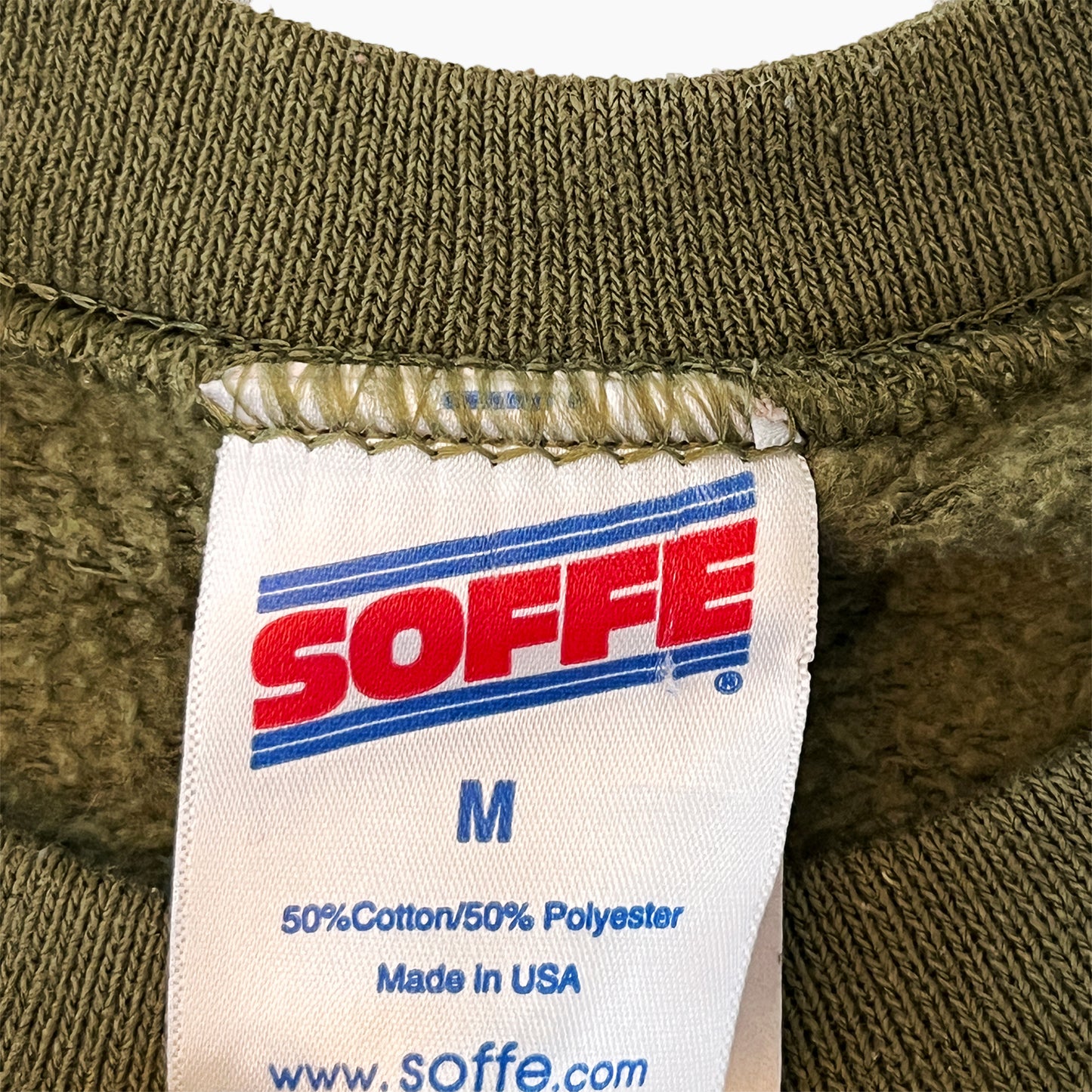 1990s - USMC Cropped Warm Up Sweatshirt