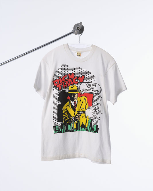 1990s Dick Tracy "I Call The Shots" Graphic Tee - Size L
