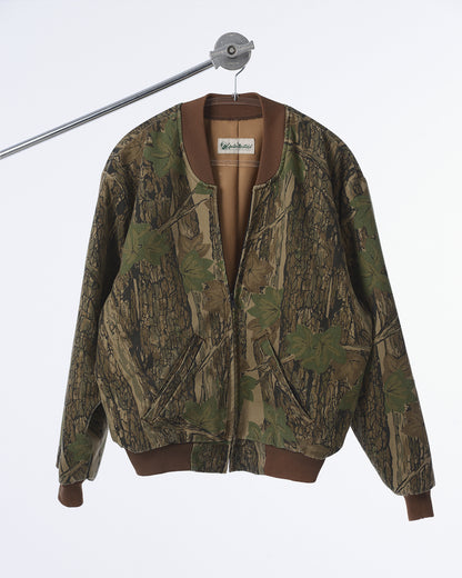 Vintage 1990s Gander Mountain Realtree Bomber Jacket - Size M