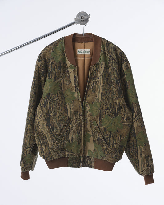 Vintage 1990s Gander Mountain Realtree Bomber Jacket - Size M