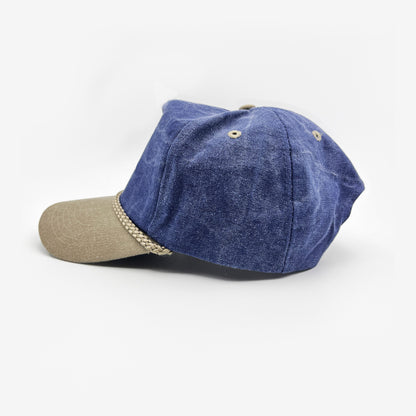 1990s - Red River Machinery Denim Snapback