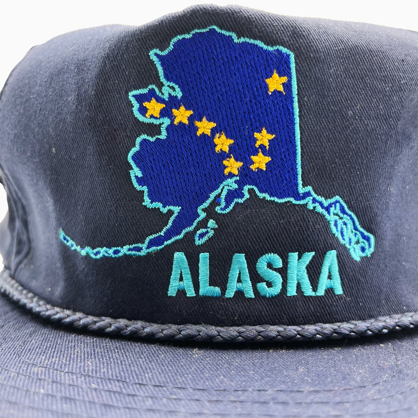 2000s - Embroidered Alaska Snapback