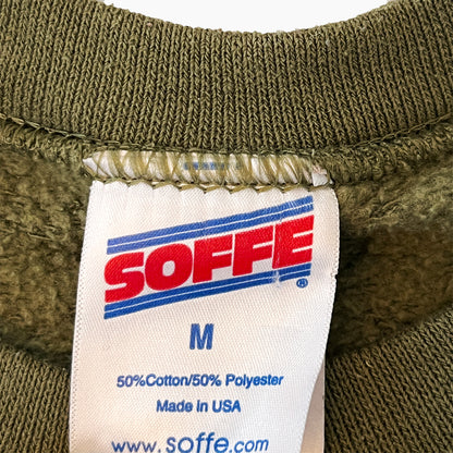 1990s - USMC Cropped Warm Up Sweatshirt